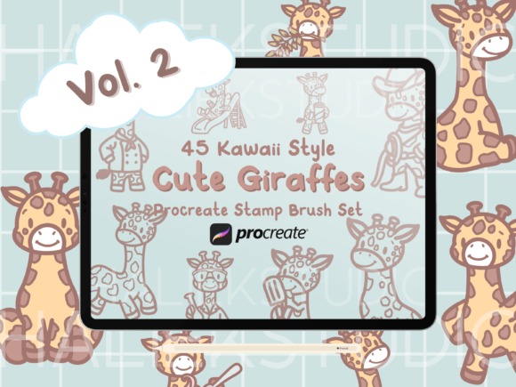 Giraffes Procreate Stamp Brush Set: A Strategic Asset for Digital Creators
