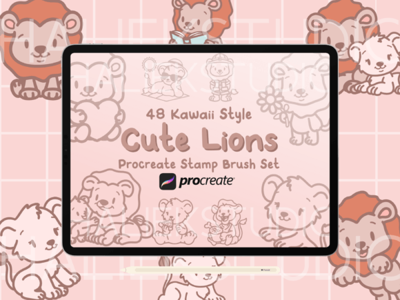 Lion Procreate Stamp Brush Set: A Practical Guide for Consistent Kawaii Art
