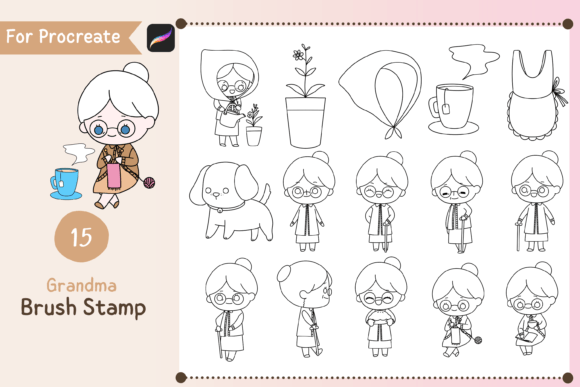 Procreate Brush Stamp Grandma: A Strategic Asset for Digital Creators