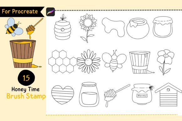 Procreate Brush Stamp Honey Time: A Practical Review