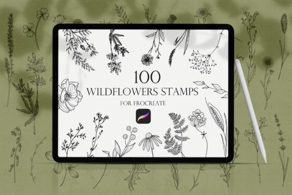 Unlocking Creative Potential with Wildflowers Procreate Stamps